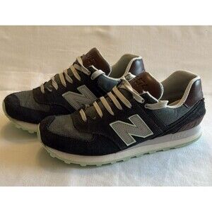 New Balance 574 WL574BEA Cruisin Women’s Sneakers Size 7 Gray/White/Brown/Green